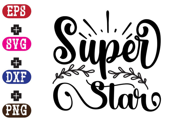 Super Star SVG Nurstore 
