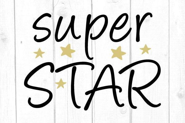 Super Star Svg SVG cricutfilesmg 