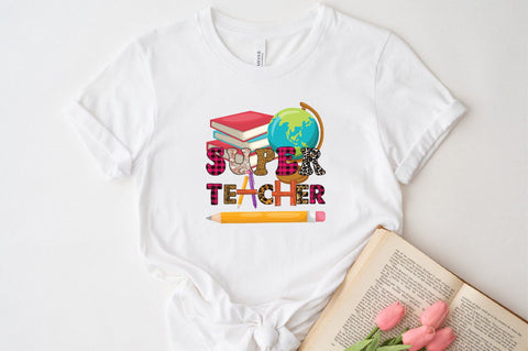 Super Teacher Sublimation SVGArt 