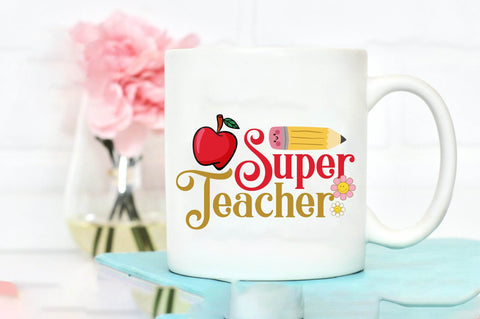 Super Teacher SVG designartist 