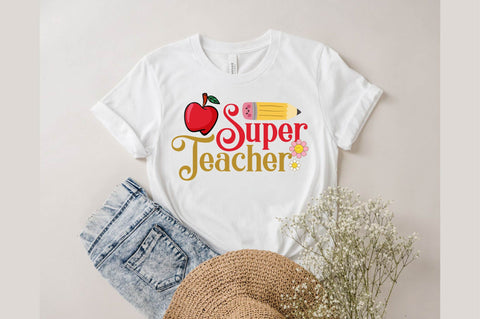 Super Teacher SVG designartist 