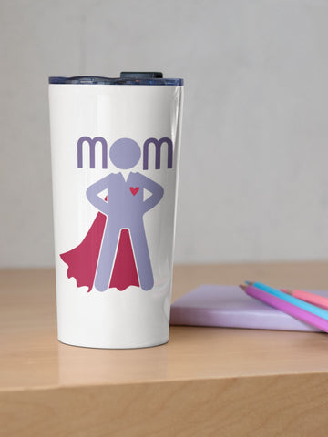 Superhero Mom with Cape | SVG File for Cricut | Designs for Silhouette SVG Maple & Olive Designs 