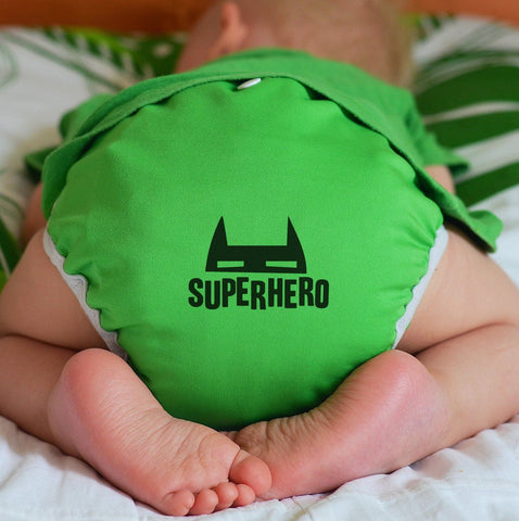 Superhero (with mask) Hand Lettered Cut file SVG Cursive by Camille 