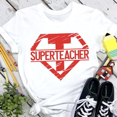 Superteacher SVG, PNG, DXF, EPS, PDF, JPG SVG WasatchDesignsShop 