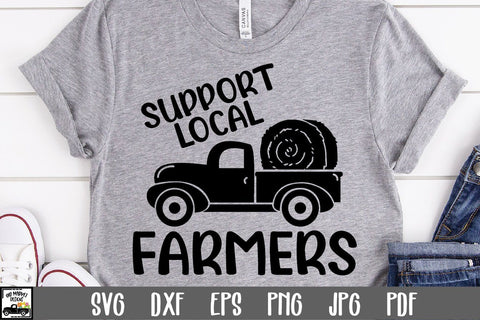 Support Local Farmers SVG File SVG Old Market 