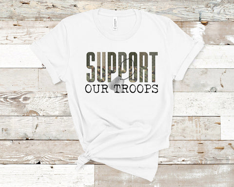 Support our troops Sublimation png Sublimation Good Life Graphics By Jessica 
