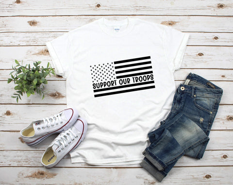 Support our troops svg - 4 designs SVG HappyDesignStudio 