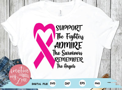 Support The Fighters Admire The Survivors Remember The Angels SVG md faruk hossain 