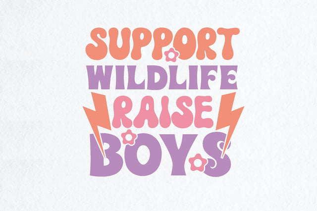 support wildlife raise boys SVG farhad farhad 