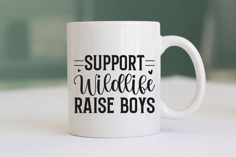 Support wildlife raise boys SVG SVG Regulrcrative 