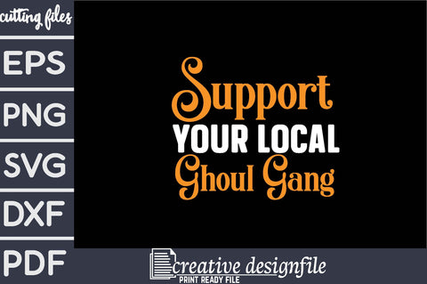 support your local ghoul gang SVG farhad farhad 