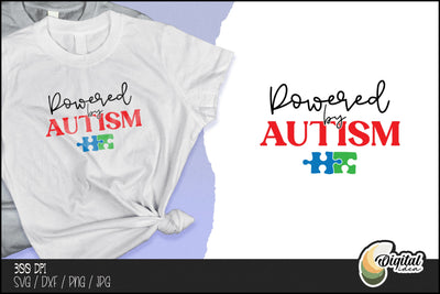Supportive Autism T-Shirt | With Love to Autism | Autism SVG SVG Evgenyia Guschina 