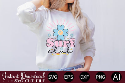 Surf Club SVG SVG designmaster24 
