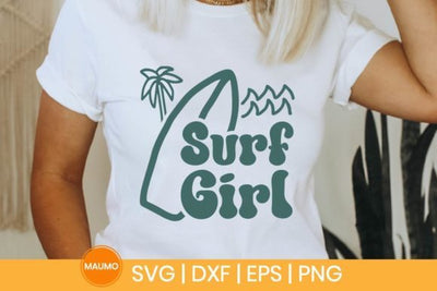 Surf Girl, Summer Beach Svg Quote SVG Maumo Designs 