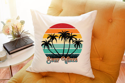 Surf Vibes Retro PNG Sublimation designartist 