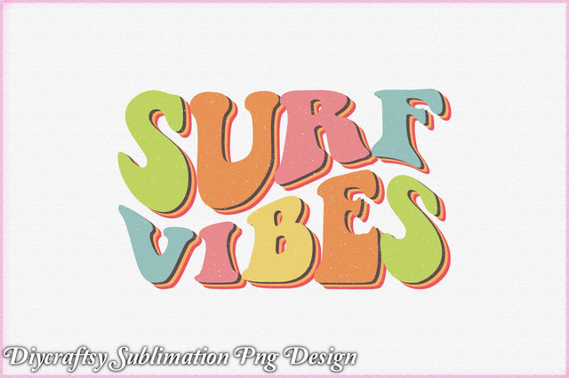 Surf Vibes Sublimation SVG Creativeart88 