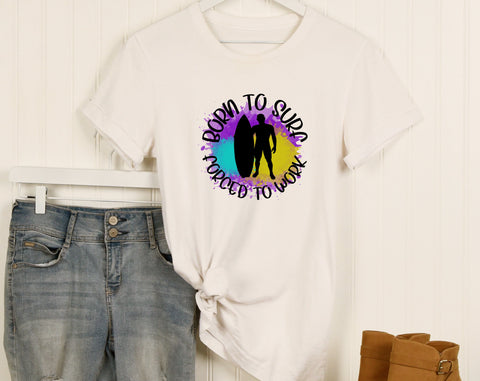 Surfing Sublimation Designs Bundle, 6 Surfing Quotes PNG Files, Born To Surf PNG, This Weekend I Have A Board Meeting PNG Sublimation HappyDesignStudio 