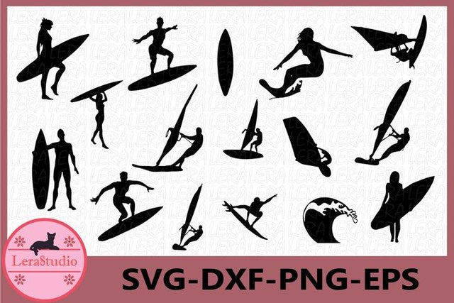 Surfing Svg SVG Lerastudio 