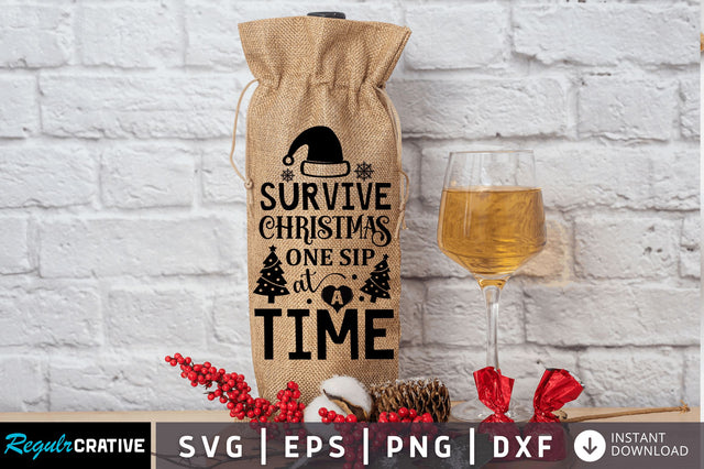 Survive christmas SVG Design SVG Regulrcrative 