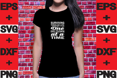 Surviving Toddler Life One Meltdown at a time SVG svgteam 
