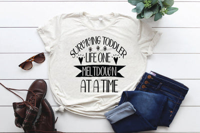 Surviving Toddler Life One Meltdown at a time SVG thesvgfactory 