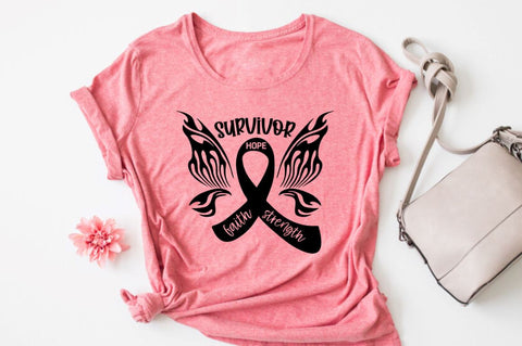 Survivor hope faith strength SVG SVG DESIGNISTIC 