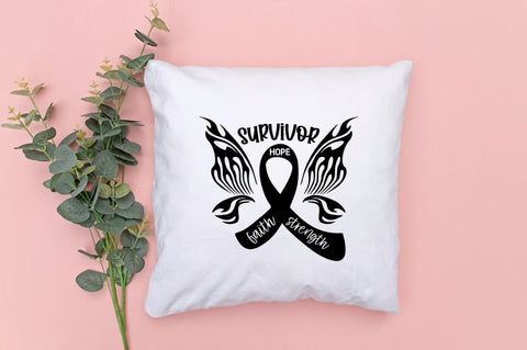 Survivor hope faith strength SVG SVG DESIGNISTIC 