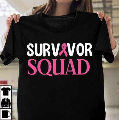 Survivor Squad SVG Cut File, Survivor Squad SVG Design, Survivor Squad PNG, Fight Awareness SVG Bundle, Fight Awareness SVG Cut File , Fight Awareness Sublimation PNG SVG BlackCatsMedia 