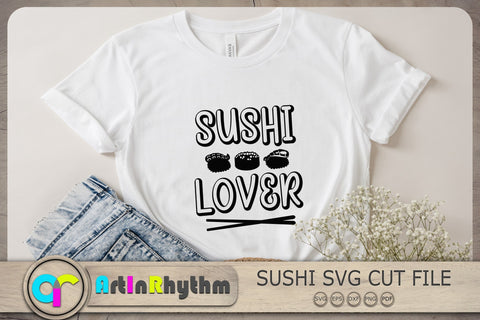 Sushi Lover Svg, Sushi Svg, Japanese Food Svg SVG Artinrhythm shop 