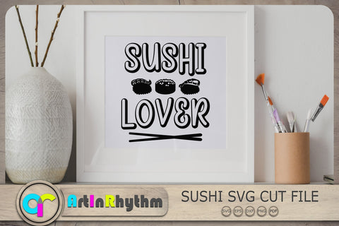 Sushi Lover Svg, Sushi Svg, Japanese Food Svg SVG Artinrhythm shop 