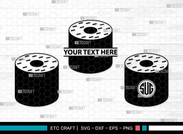 Sushi Monogram Clipart SVG Cut File | Nigiri & Soy Sauce Svg | Japanese Food Svg | Kawaii Sushi Svg | Nigiri | Sushi Clipart SVG ETC Craft 