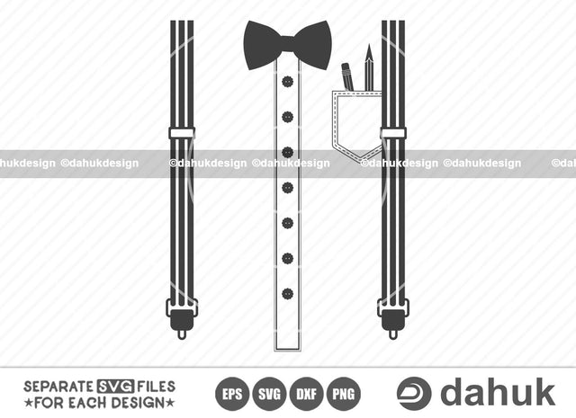 Suspenders Bow Tie Geek, Aqua Suspenders SVG, Baby Bodysuit Funny Giftk, Suspenders svg, Silhouette cameo, svg file, cricut tuxedo svg, silhouette cameo, svg file, cricut tuxedo svg, baby shirt svg, cut svg, SVG dahukdesign 
