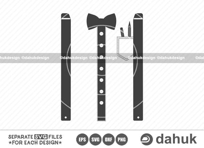 Suspenders Bow Tie Geek, Aqua Suspenders SVG, Baby Bodysuit Funny Giftk, Suspenders svg, Silhouette cameo, svg file, cricut tuxedo svg SVG dahukdesign 