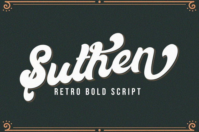 Suthen - Bold Script Font Font Vultype Co 