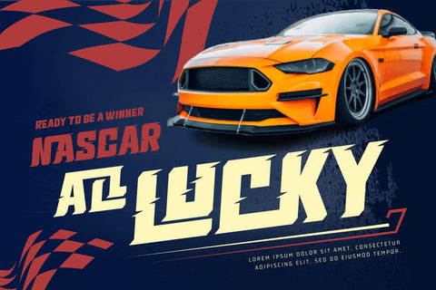 Sutixo | Athletic Font Font twinletter 