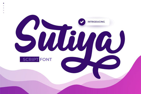 Sutiya Font twinletter 