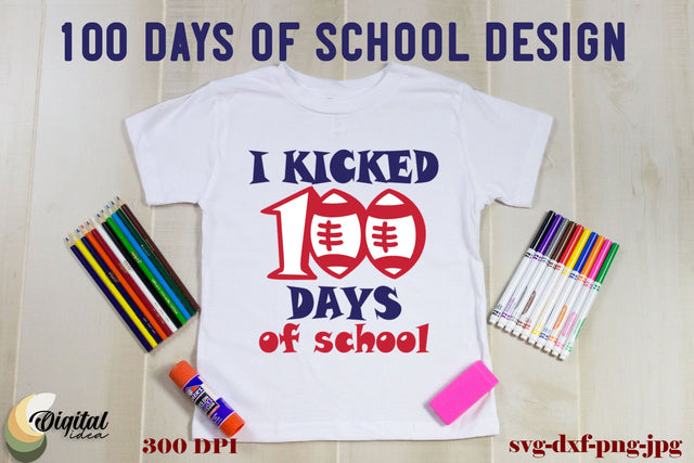 SVG 100 Days Of School. Design School SVG. School SVG SVG Evgenyia Guschina 