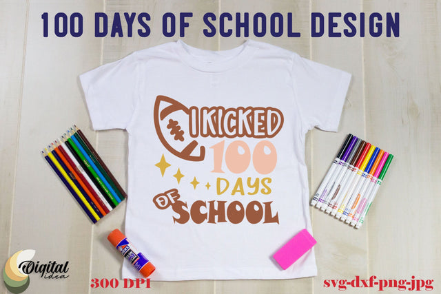 SVG 100 Days Of School. Design School SVG. School SVG SVG Evgenyia Guschina 