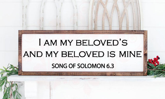 SVG Bible Verse Sign, SVG cut file, Wedding Cricut cut file, Married SVG Quote, Farmhouse, DXF PNG SVG, Rustic Sign Decor, Farmhouse sign SVG, Home decor, Digital Art, Graphic Designs, Vector Art, SVG PNG DXF, Cricut, Cutting Files SVG Farmstone Studio Designs 