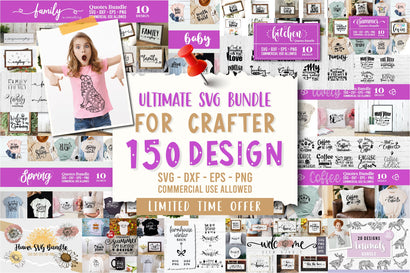 Svg Bundle 150 Design SVG balya ibnu bi malkan 
