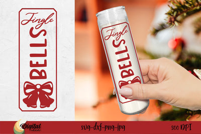 SVG Christmas Dollar Tree Candle. Christmas Candle SVG SVG Evgenyia Guschina 