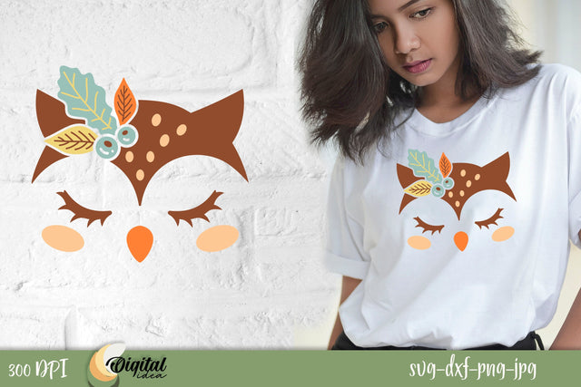 SVG Fall Animals. Autumn Design SVG. SVG Evgenyia Guschina 