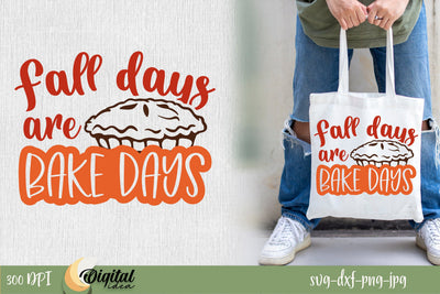 SVG Fall inscription . Bake Days SVG. SVG Evgenyia Guschina 