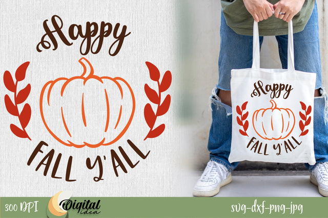SVG Fall inscription. Design Pumpkin SVG. SVG Evgenyia Guschina 