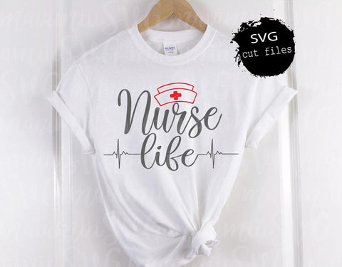 SVG File, Nurse Life, Nursing Svg, Quote Svg, Cricut File, Nurse Svg, Nurse Cut Files, Doctor Svg SVG MaiamiiiSVG 