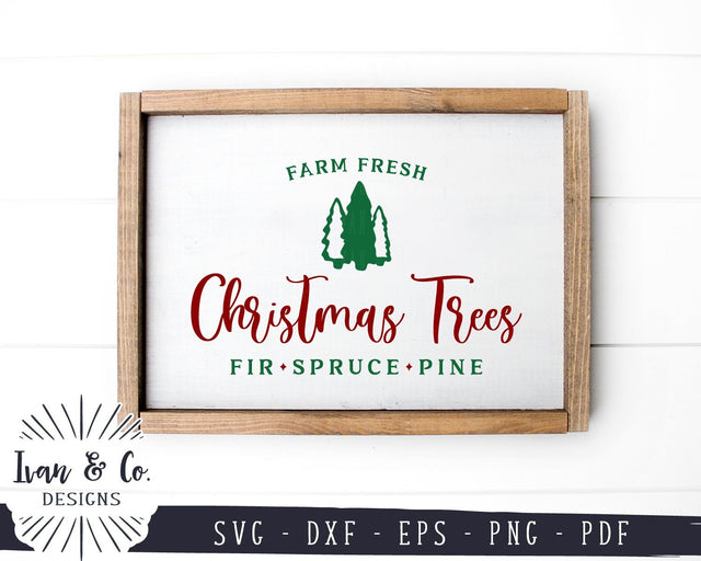 SVG Files | Christmas Trees SVG Files | Farm Fresh SVG | Tree Farm SVG | Christmas SVG | Cricut | Silhouette | Commercial Use | Cut Files (1052570809) SVG Ivan & Co. Designs 