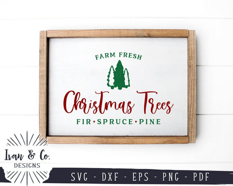SVG Files | Christmas Trees SVG Files | Farm Fresh SVG | Tree Farm SVG | Christmas SVG | Cricut | Silhouette | Commercial Use | Cut Files (1052570809) SVG Ivan & Co. Designs 