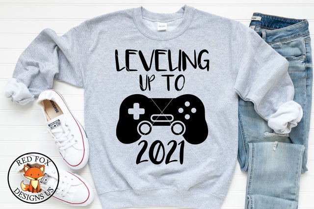 SVG FILES, Leveling Up To 2021, New Years Files, Video Games SVG RedFoxDesignsUS 