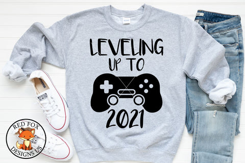 SVG FILES, Leveling Up To 2021, New Years Files, Video Games SVG RedFoxDesignsUS 