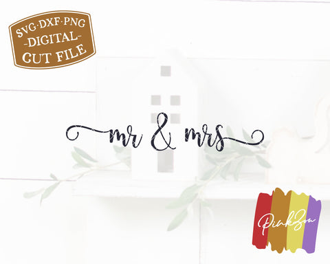 SVG Files | Mr and Mrs Svg | Mr & Mrs Svg | Wedding Svg | Wedding Sign Svg | Commercial Use | Digital Cut Files (1257481502) SVG PinkZou 